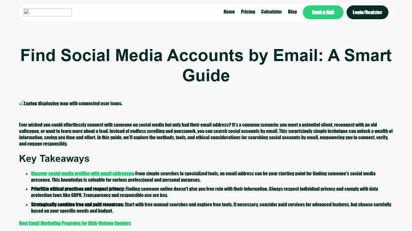 Find Social Media Accounts by Email – Smart Search Guide & Tools